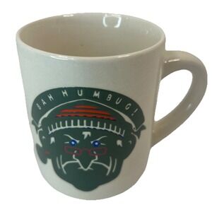 Denny's Scrooge " Bah Humbug" 8 oz Ceramic Christmas Coffee Mug